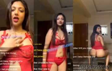 Khushi Mukherjee Premium Live Sex Show DesiPussy In